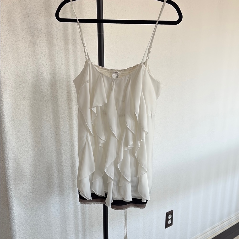 Esley Adjustable Strap Camisole Top Size L